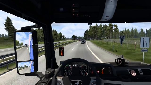 ETS 2:WHAT DOES DRIVING WITH TRAFFIC JAM MOD LOOK LIKE??? смотреть онлайн