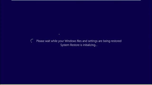 How to undo system restore in Windows 8 or 8.1 смотреть онлайн