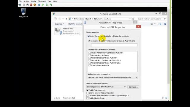 windows server 2012 | M08-Ex03 | Configuring the Client Settings to Support NAP || MCSA 70-411 смотреть онлайн