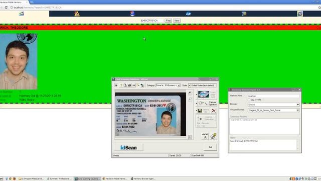 Harmony Browser Agent Driver License demo смотреть онлайн