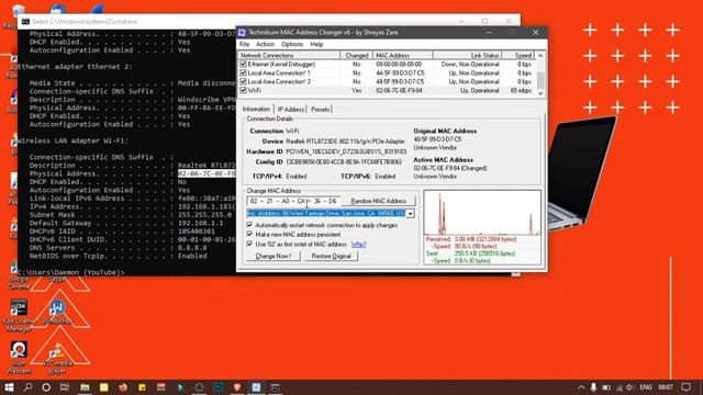 how to change your mac address смотреть онлайн