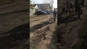 Самодельный электровелосипед с боковым прицепом