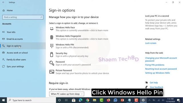 How to Change Your Password to a PIN in Windows 10 смотреть онлайн