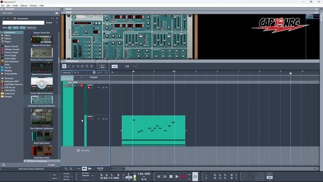 How to Handle Long Overlapping MIDI Loops in your DAW )Featuring Reason) смотреть онлайн