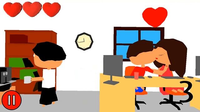 Office Kiss Game 3D Preview смотреть онлайн