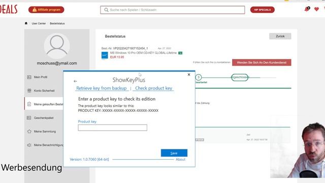 Tutorial: Wie bestellt man einen echten Windows 10 Pro Und Office 2019 Key für 13,95€/41€ + Check! смотреть онлайн