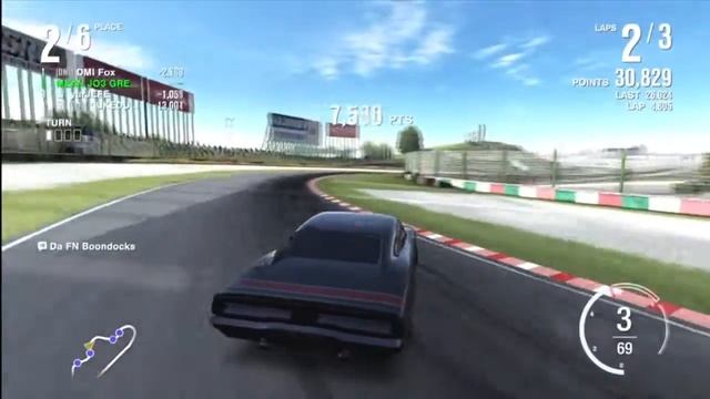 Forza 4: 1969 Dodge Charger Drifting смотреть онлайн