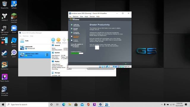how to instill windows sever 2003 on virtualbox in 2020 смотреть онлайн