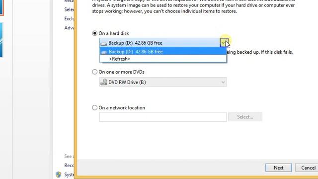 How to do System image backup of windows 8.1 and 8 смотреть онлайн