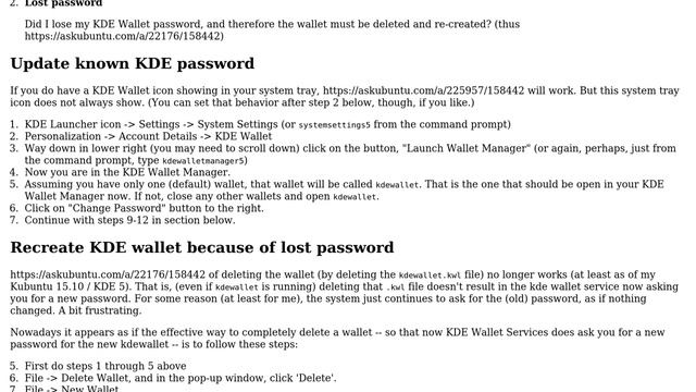 Ubuntu: How to reset a password from kwallet? (4 Solutions!!) смотреть онлайн