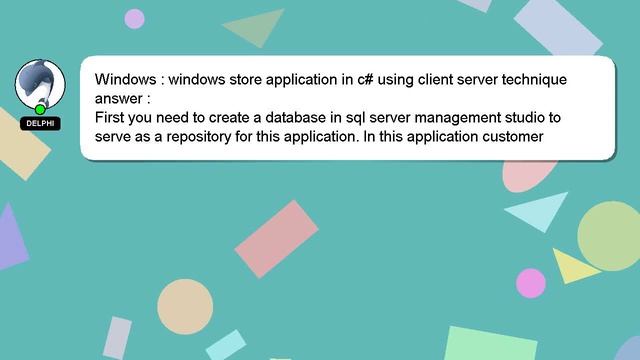 Windows : windows store application in c# using client server technique смотреть онлайн