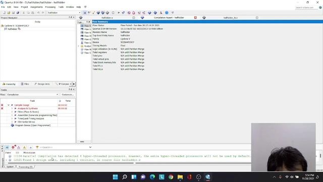 Tutorial 1 : Membuat Half Adder di Quartus | Verilog Code Half Adder dengan Testbench смотреть онлайн