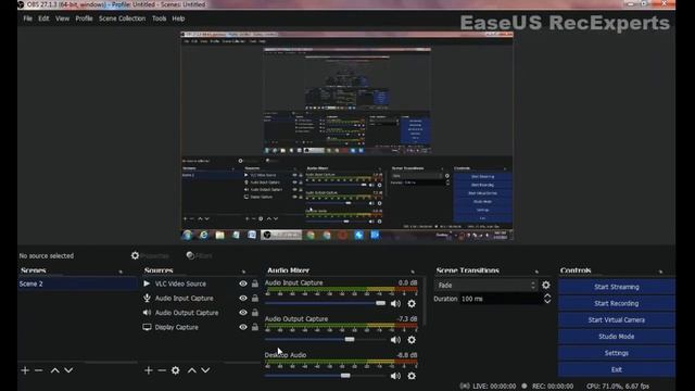 OBS studio screen recording tutorial || How to screen record on pc windows 7 with internal audio смотреть онлайн