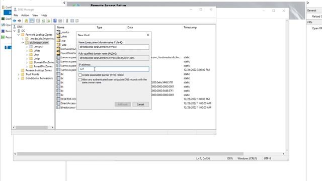 Warning: A DNS entry for DNS probe directaccess-corpConnectivityHost. dc. domain смотреть онлайн