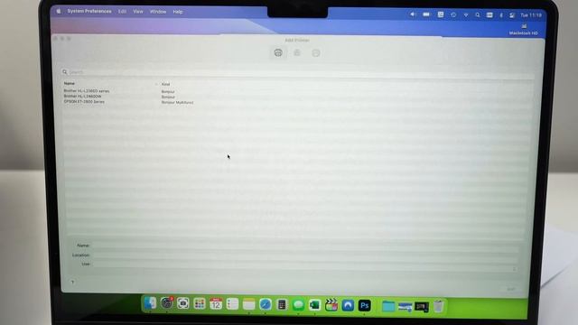 How to Connect Mac to Brother HL-L2460DW Printer Using Wifi смотреть онлайн