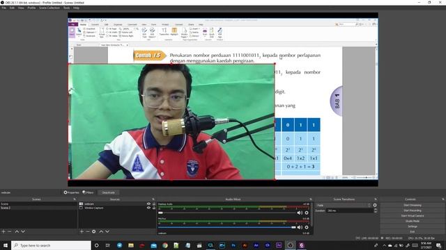Cara menggunakan OBS dalam Google Meet Dan Green Screen смотреть онлайн