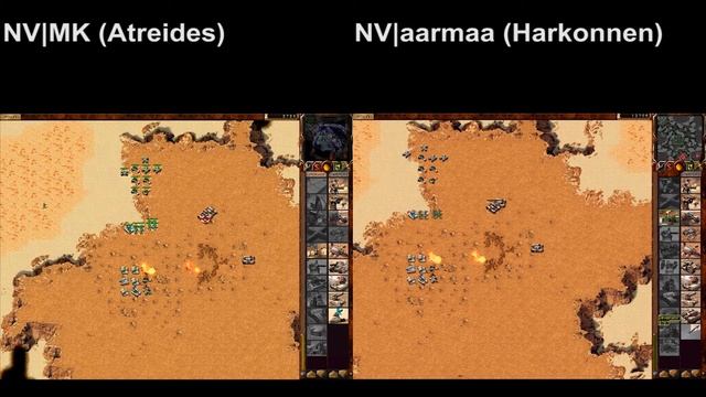 Dune 2000 | MK vs Aarmaa Game 2 (split screen) смотреть онлайн