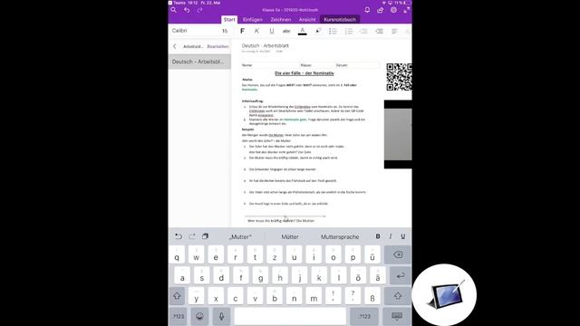 25 Microsoft Teams - Aufgaben über das Kursnotizbuch bearbeiten (iOS) für Schüler смотреть онлайн
