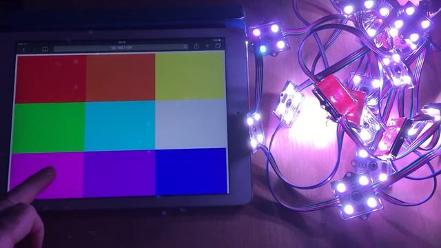 Windows 10 IoT WS2801 LEDs controlled from WebServer смотреть онлайн
