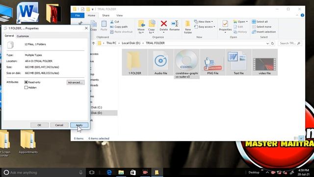 ✅Amazing Trick / बिना पासवर्ड के वीडियोस और फोल्डर छिपाएं/ window 10 tips and tricks / hidden files смотреть онлайн