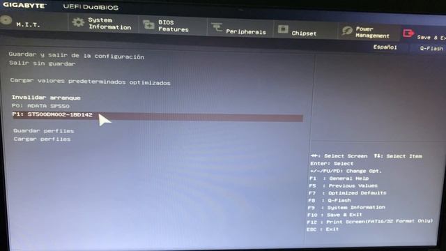 Configuración de la BIOS. смотреть онлайн