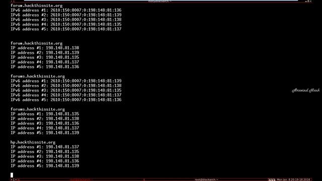 DNS walk dnsmap DNS enumeration kali info gathering tool in kali Linux смотреть онлайн