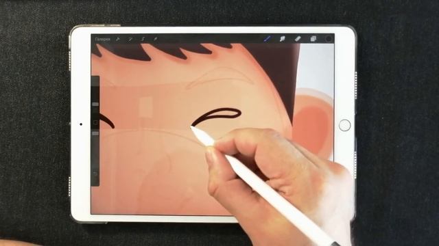 How to draw a Boy with Bubble Gum. Drawing with Apple Pencil and Procreate on iPad Pro. смотреть онлайн
