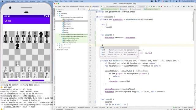 Android Chess 052: Creating unit test file for function canKnightMove смотреть онлайн