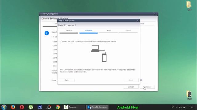 Sony PC Companion update Sony device смотреть онлайн