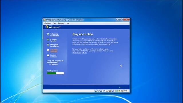 Installing Windows XP on Virtual Machine смотреть онлайн