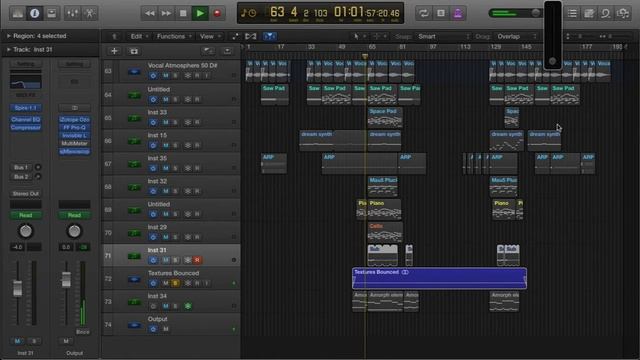 Progressive Trance Track (Logic Pro X Project) смотреть онлайн