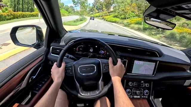 2023 GMC Yukon Denali Ultimate - POV Test Drive (Binaural Audio) смотреть онлайн