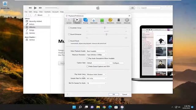 iTunes Has Detected a Problem With Your Audio Configuration in Windows 11/10 [Tutorial] смотреть онлайн