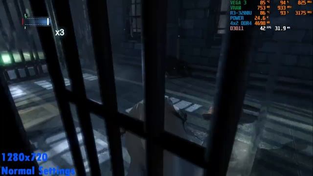 Batman Arkham Origins on Gameplay - AMD Ryzen 3 3200U, 8GB RAM, Vega 3! смотреть онлайн