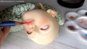 BJD makeup SWITCH Doll/ Мейкап БЖД куклы