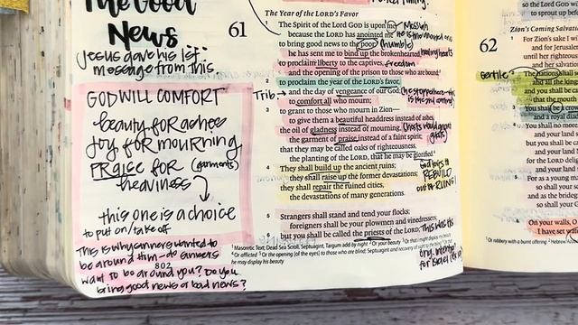 Study the Bible in One Year: Day 212 Isaiah 59-63 | bible study for beginners смотреть онлайн