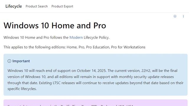 Windows 10 Final Version | No More Feature Updates смотреть онлайн