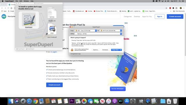 Backing Up & Cloning your MAC Hard Drive using SuperDuper смотреть онлайн