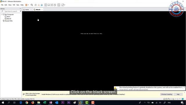 How to Install Windows 10 on VmWare Workstation Pro [Build Your Own Lab Video#6] смотреть онлайн