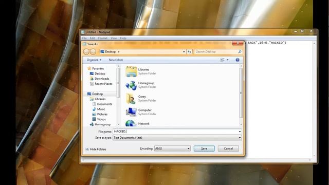 How to prank your friend on the computer part 2: Hacked popup window смотреть онлайн