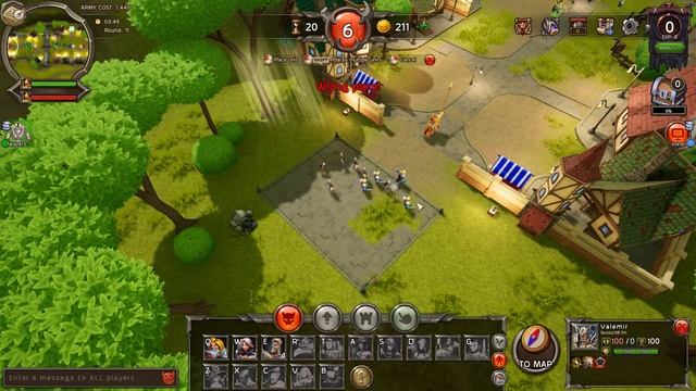 Line Strike Gameplay PC | Steam RTS Game Free смотреть онлайн