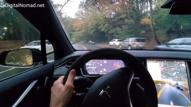 TESLA AP3 Self Driving ACCURACY TEST 2020.40.8 | Video 201 смотреть онлайн