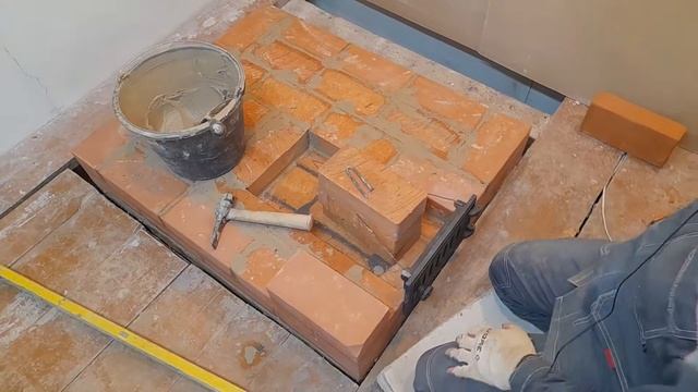 Печь для дачи (шведка) пошагово, как сложить печь для дачного домика, печь без порядовки часть 3 смотреть онлайн