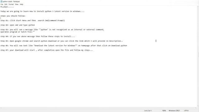 PYTHON | INSTALLATION | WINDOWS 10 | смотреть онлайн