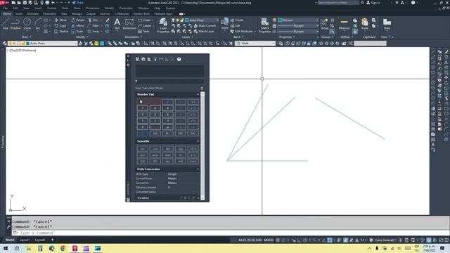 Contabilización, cómo usar la calculadora de AutoCAD смотреть онлайн