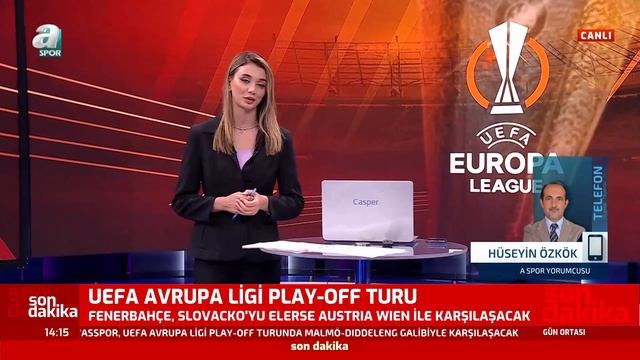 Fenerbahçe'nin UEFA Avrupa Ligi Play-Off Turundaki Rakibi Belli Oldu смотреть онлайн