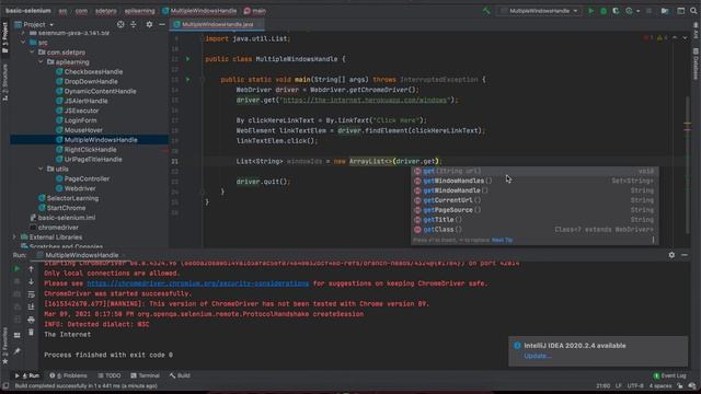 Selenium4Beginners | Lesson 14 | Handle Multiple Window Tabs in Selenium смотреть онлайн