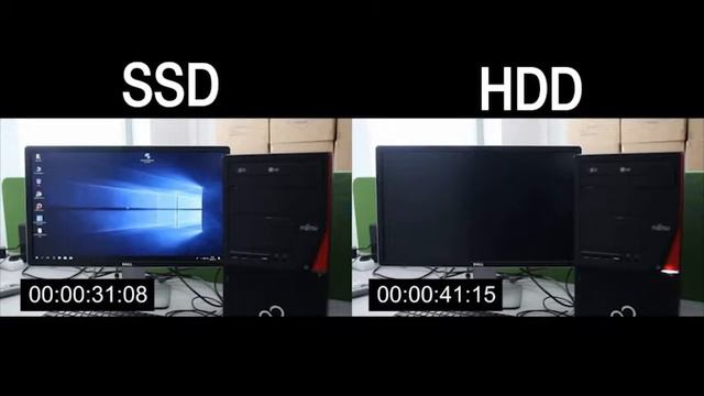 HDD VS SSD WHO WINS? Speed Test, In Windows 10 смотреть онлайн