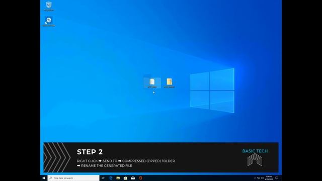 How to zip/unzip files on Windows 7/8/10 смотреть онлайн
