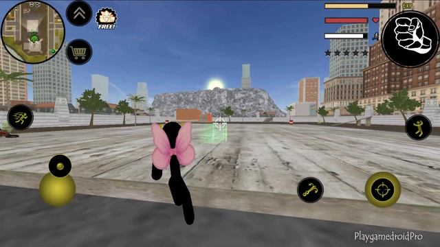 STICKMAN ROPE HERO - Walkthrough Gameplay Part 17 (iOS Android) смотреть онлайн